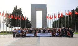 Muğlalı şehit aileleri Çanakkale şehitliklerini ziyaret etti