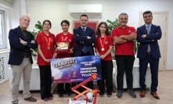 Milas BİLSEM’in şampiyon robot takımı Emre Çay’ı ziyaret etti