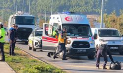 Menteşe’de motosiklet ile otomobil çarpıştı: 1 yaralı