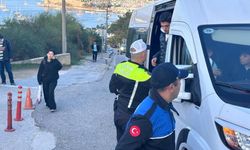 Bodrum’da okul servislerine güvenlik denetimi