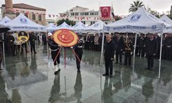 Bodrum’da Cumhuriyet’in 103. yılı kutlamaları yağmur altında başladı