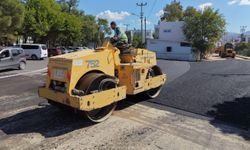 Bodrum’da üç mahallede asfalt çalışmaları sürüyor