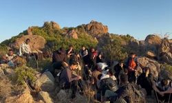 Bodrum’da 11’i çocuk 34 düzensiz göçmen yakalandı
