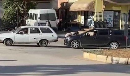 Küçük çocuğu halat niyetine kullandılar