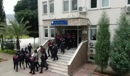 Jandarma çeteyi böyle çökertti