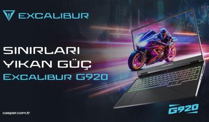 "Excalibur G920 satışta: "Yapay zeka destekli üst düzey donanım"