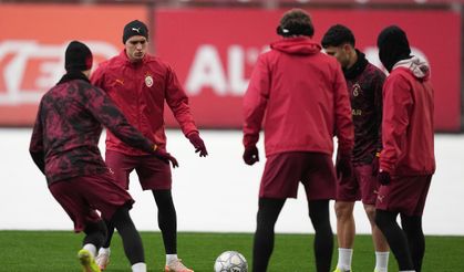 Galatasaray, Atletico Madrid maçı hazırlıklarını sürdürdü
