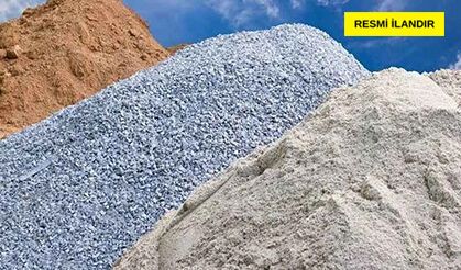 Ula Belediyesi Kırma Kum ve Beton Çakılı Satın Alacak