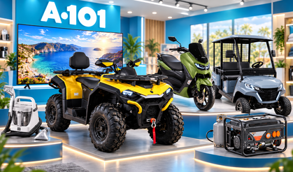 A101 15 Ekim kataloğu şaşırttı: ATV ve araçlar geliyor!