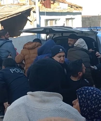 Cezaevinden kaçan mahkum mahalleyi birbirine kattı