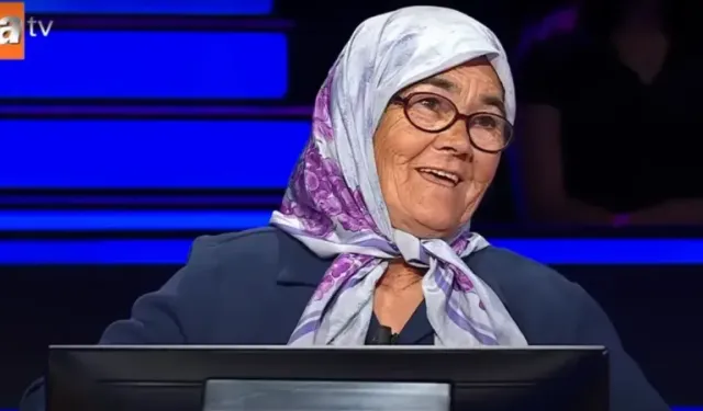 Muğlalı Günay Teyze “Kim Milyoner Olmak İster”de Yarı Milyon Kazandı!