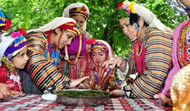 Keşkek ve Zeybekle Çomakdağ’ın Asırlık Düğünleri