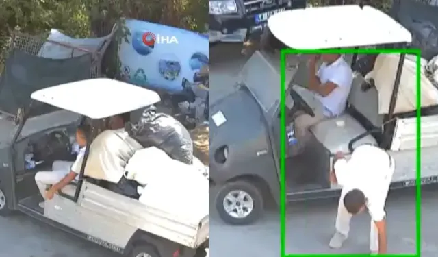 Fethiye'de yere izmarit attı, anonsu duyunca geri aldı