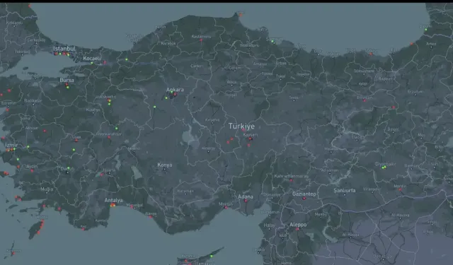 NUFORC’un Türkiye UFO Haritası: “İstanbul, Muğla ve Manisa’da Gizemli Işıklar"