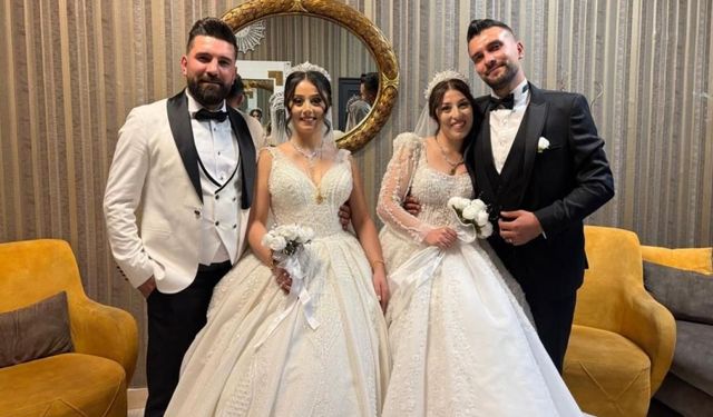 Düğünde Aile Bağları Karıştı: Kardeşler Bacanak ve Elti Oldu!