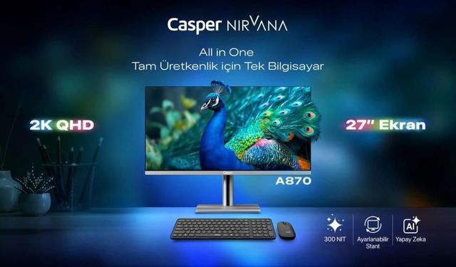 Yeni All-in-One model Nirvana A870 kullanıcılarla buluşuyor