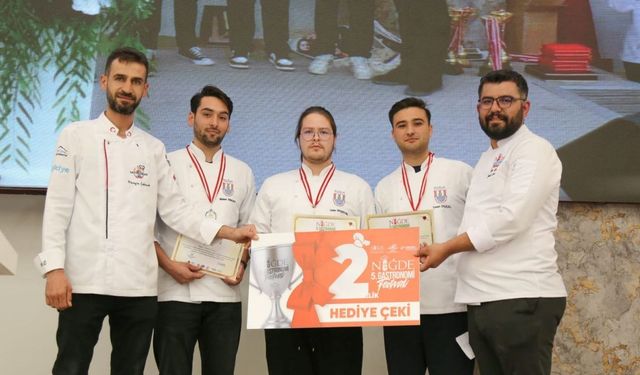 MSKÜ’lü Genç Şefler Türkiye İkincisi Oldu