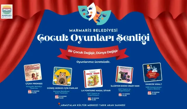 Marmaris Belediyesi’nden Çocuklara Ara Tatil Armağanı