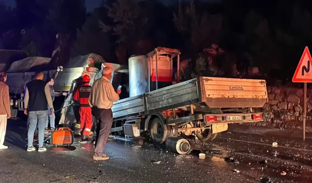  Milas-Yatağan karayolunda kaza: 1 ölü