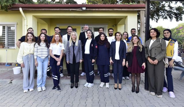 İl Sağlık Müdürü Dr. Eriş Başaran Akça’dan Datça’daki sağlık istasyonlarına ziyaret