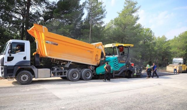 Fethiye Ölüdeniz 2. etap yol çalışması devam ediyor