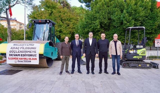 Ortaca Belediyesi araç filosunu genişletti: 2 yeni iş makinesi hizmette