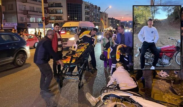 Yatağan’da Otogar Karşısında Motosiklet Kazası: 1 Yaralı