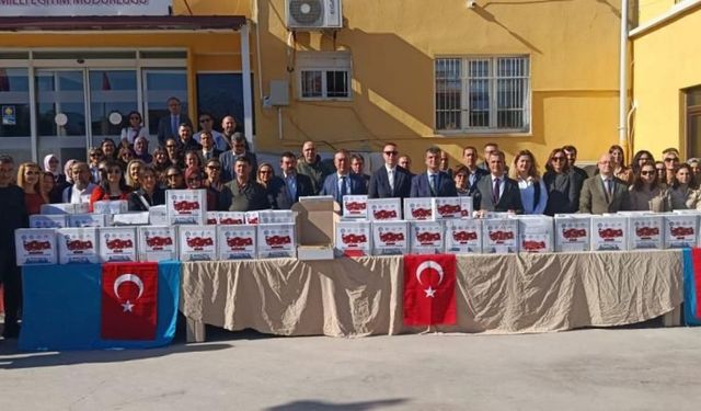 "Hediyem 81 İlin 81 Öğretmenine" projesinde paketler Milas’tan yola çıktı