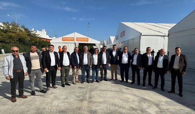 Milaslı Muhtarlar GrowTech 2025 Fuarı’na katıldı