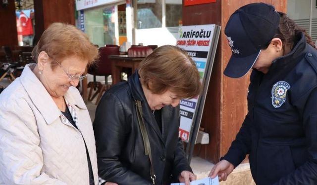 Yatağan’da vatandaşlar dolandırıcılığa karşı uyarıldı