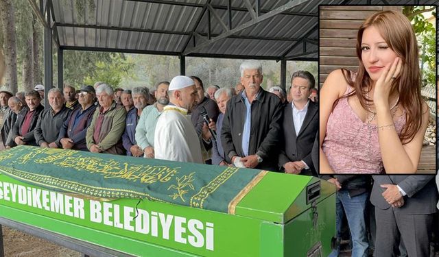 Seydikemer'de zehirlenme şüphesiyle hayatını kaybeden genç kız son yolculuğuna uğurlandı