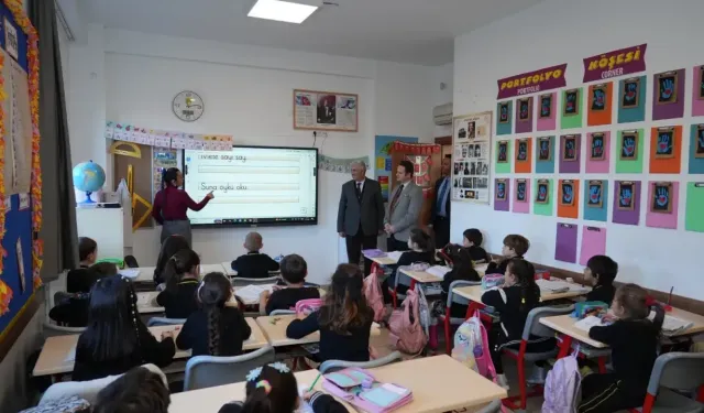 Emre Çay, Muğla Teknoloji Kolejinde incelemelerde bulundu