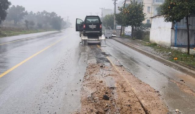 Milas’ta bozuk yollar hayatı olumsuz etkiliyor