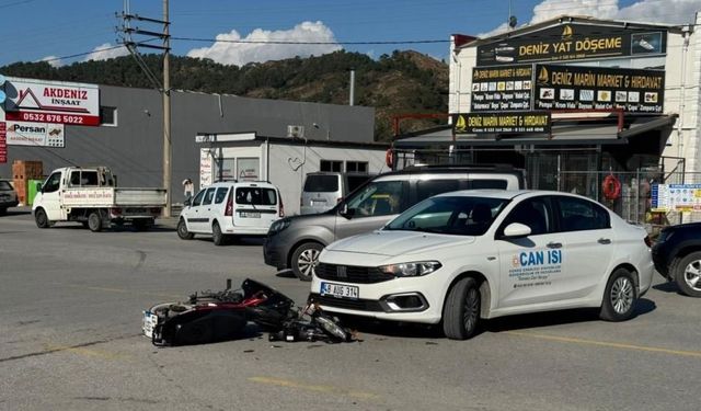 Ortaca’da trafik kazası: 1 yaralı