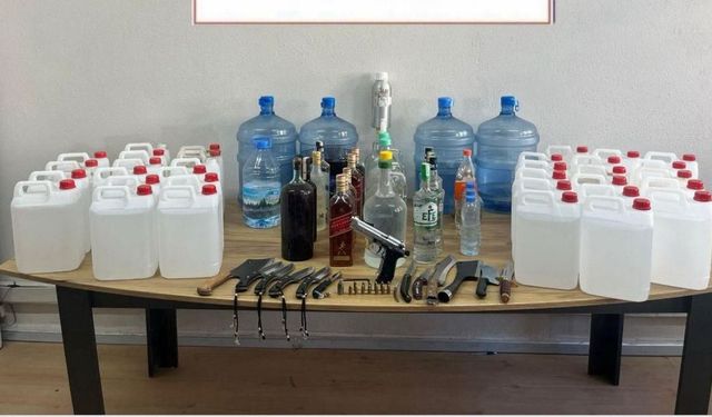 Yılbaşı Öncesi Milas’ta Kaçak Alkol Operasyonu