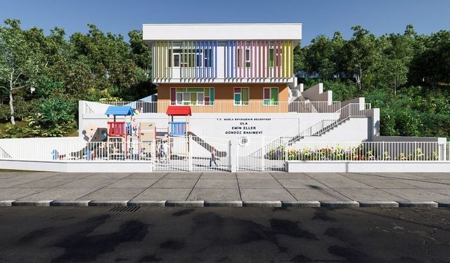 Ula’da 65 Çocuk Kapasiteli Gündüz Bakımevi İnşaatı Başladı