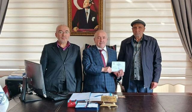 Yatağanlı hayırseverden Filistin'e bağış