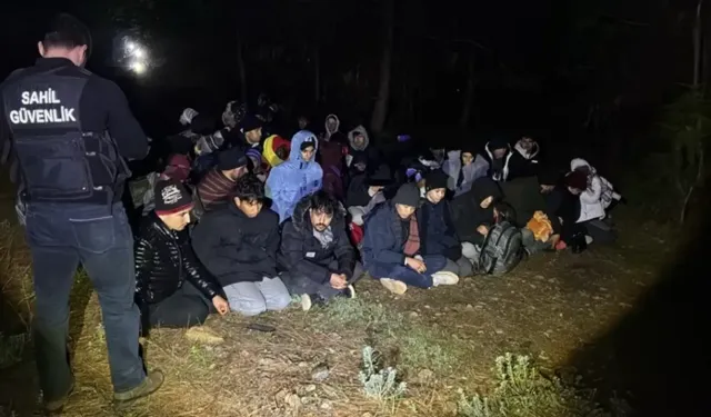 Fethiye’de Düzensiz Göçmen Operasyonu