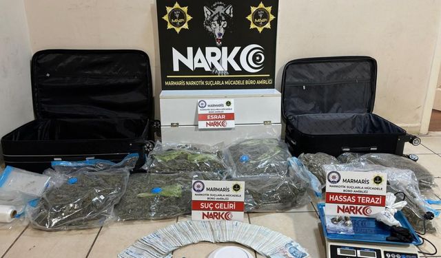 Marmaris’te Zehir Tacirlerine Ağır Darbe: 5 Tutuklama