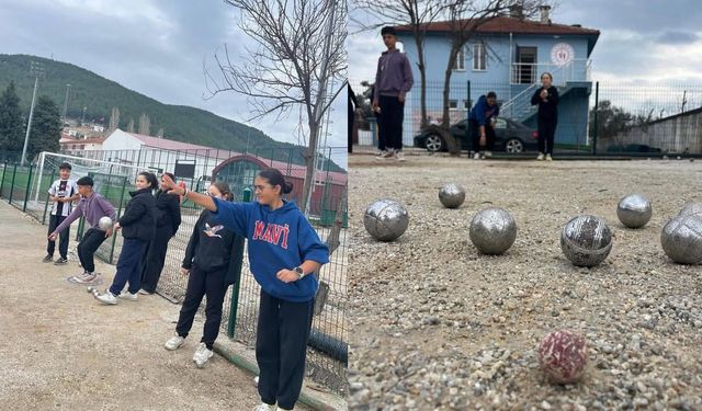 Ula’da bocce kursları dört mevsim sürüyor