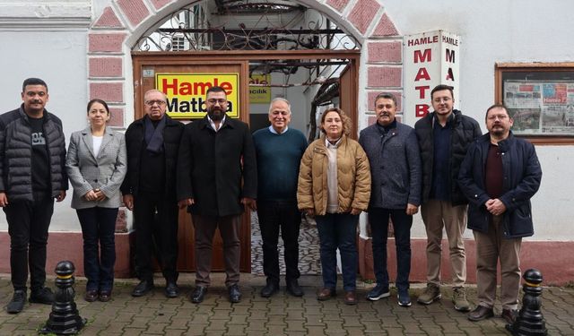 CHP Muğla ve Menteşe İlçe Yönetiminden Hamle Medya Grubu’na 10 Ocak Ziyareti