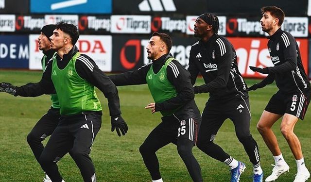 Beşiktaş'ta Ankara Keçiörengücü maçı hazırlıkları devam etti