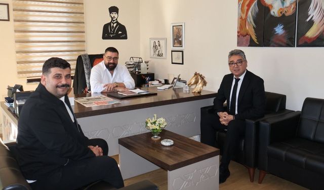 MUSKİ Müdürü Yılmaz Şengül’den Hamle Medya Grubu’na ziyaret