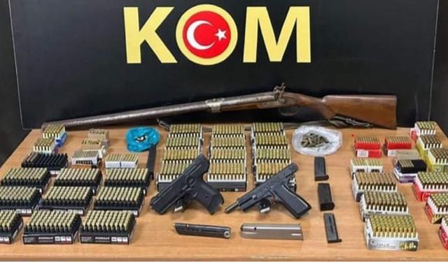 Muğla’da bir yılda 299 ruhsatsız tabanca ele geçirildi