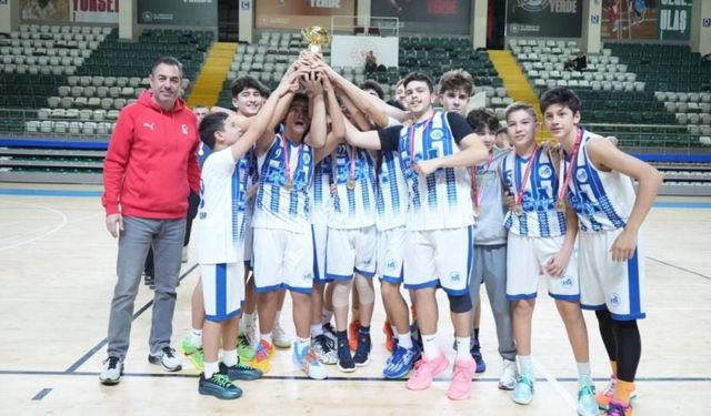 Muğla’da U14 basketbol nefes kesti