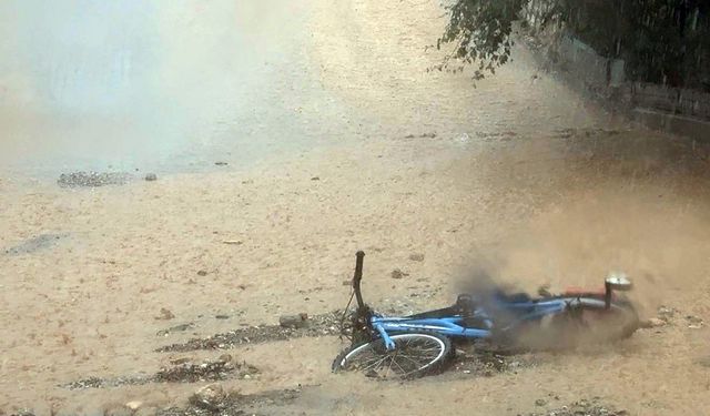 Datça’da fırtına etkili oldu