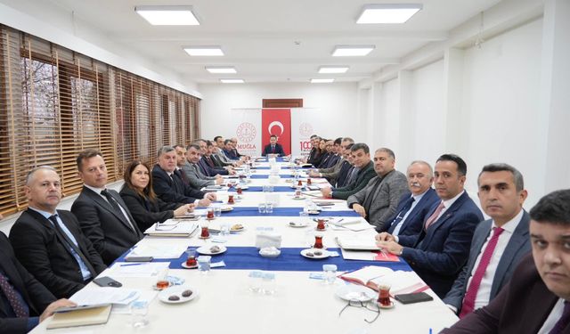 İlçe Millî Eğitim Müdürleri Kurulu Toplantısı Menteşe’de Yapıldı