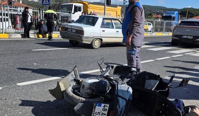 Ula’da trafik kazası: 1 yaralı