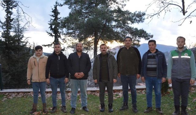 Ağla Orman İşletme Şefliği Köyceğiz Kaymakamı Kumcu'yu ağırladı