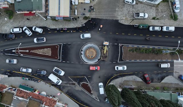Bodrum’da kavşak dönüşümü tamamlandı